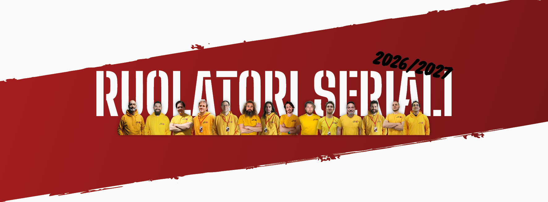 Banner illustrato Ruolatori Seriali 2026
